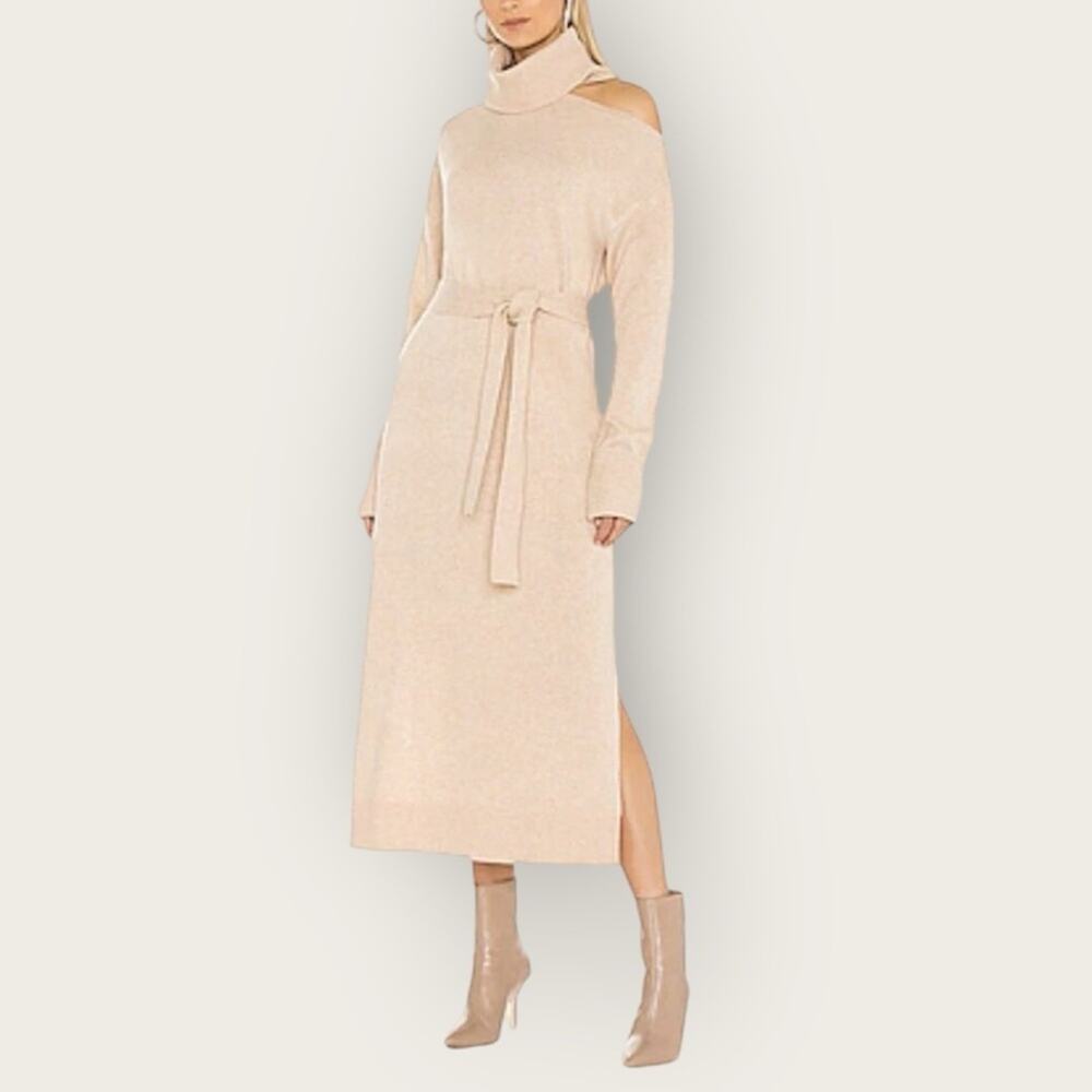 Nwt | Paige | Raundi Dress | Camel | Xs